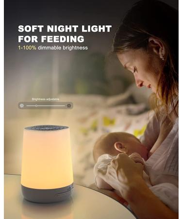 Portable Baby Sound Machine with Night Light | 34 Soothing Sounds | Remote Control via App-WiFi | Ideal for Adults, Kids, Travel | BABYMUST BM01 - Buy Online on GoSupps.com