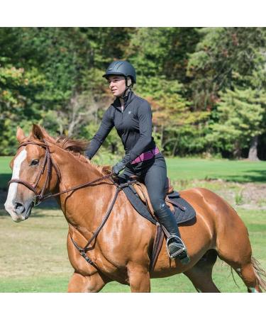 Troxel Spirit Horseback Riding Helmet - Black Duratec  Large (7 3/8-7 3/4) - Troxel Riding Helmets & 2 PK Long Open End No Knot Hairnet - Horse Riding Helmet for Kids - Troxel Helmet - Horse Helmet - Buy Online on GoSupps.com
