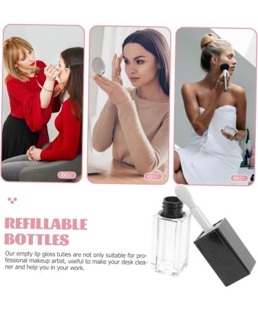 Homoyoyo 12 Pi ces Tube de Brillant L vres Vide Rechargeable pour Femmes et Filles Flacon Transparent Kit de Remplissage DIY sans Fuite - Buy Online on GoSupps.com