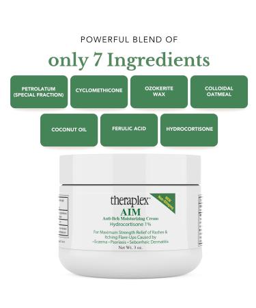 Theraplex AIM Anti-Itch Moisturizing Cream 2 oz - Relieves Itching Dermatitis Psoriasis & Rashes - Restores Skin Barrier - Buy Online on GoSupps.com