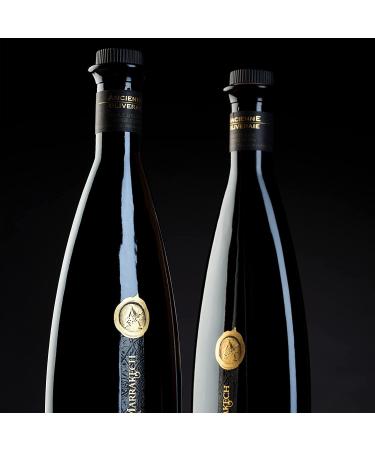LES TERROIRS DE MARRAKECH Moroccan Organic Extra Virgin Olive Oil - Cold Pressed from Bicentenary Trees - Polyphenol Rich - Most Awarded - Trusted by Michelin Star Chefs - 17 Fl Oz Glass Bottle - Buy Online on GoSupps.com