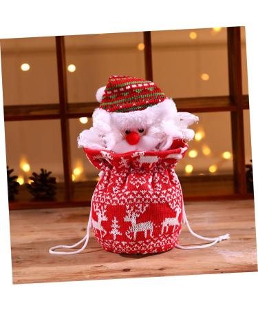 Abaodam Dining Table Decor 1pc Christmas Bag Kids Bag Christmas Drawstring Bag Candy Bag Child Apple Bag - Buy Online on GoSupps.com
