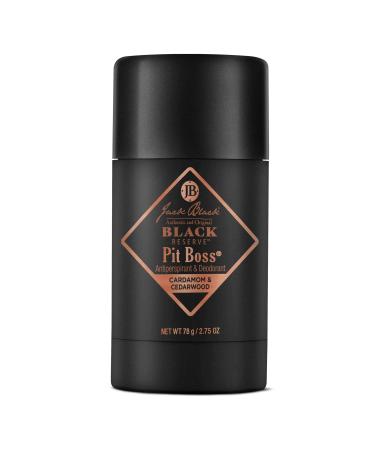 Jack Black Pit Boss Mens Deodorant Antiperspirant - Jack Black Deodorant for Men Antiperspirant for Men Antiperspirant Deodorant Men Men's Deodorant Mens Sensitive Skin Deodorant Mens Gifts Cardamom & Cedarwood