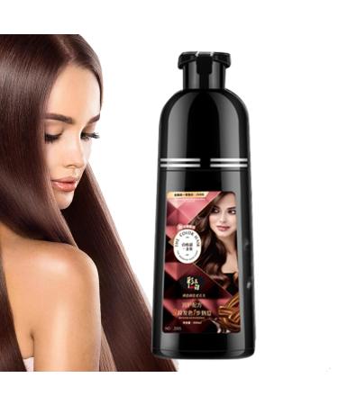 Opilroyn Natural Hair Color Shampoo - Rich Foam Shampoo that Colors Your Hair 450ml | Deep Cleansing and Care Bleach Free Long Lasting Hair Care for Men and