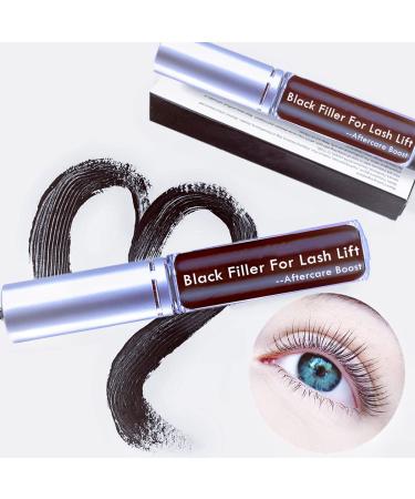 Lash Lift Filler Eyelash Perm Nutrition + Aftercare | Black Coating for Darker, Longer Lashes | Voluminous & Keratin-Infused Treatment - Buy Online on GoSupps.com