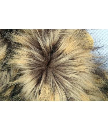 Yunt Pet Costume Lion Mane Wig for Dog Cat Christmas Xmas Santa Halloween Clothes Festival Fancy Dress up with Ears As Shown in Image - Buy Online on GoSupps.com
