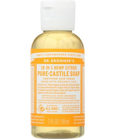 Dr. Bronners Citrus Castile Soap 2 FZ