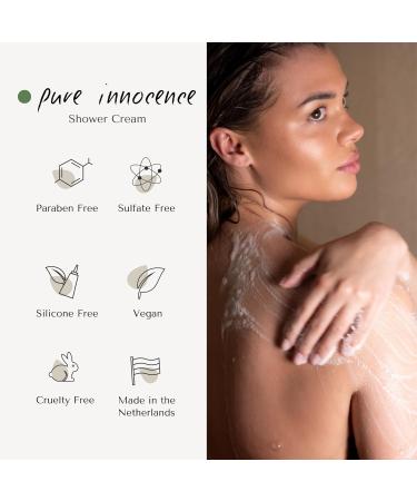 ERA TUA Pure Innocence Shower Cream | Exquisitely Dutch Made & Formulated | Softening Body Wash for All Skin Types | moisturizing cream Floral Scent of White Jasmine Shea Rose & Ylang-Ylang 200 ml - Buy Online on GoSupps.com