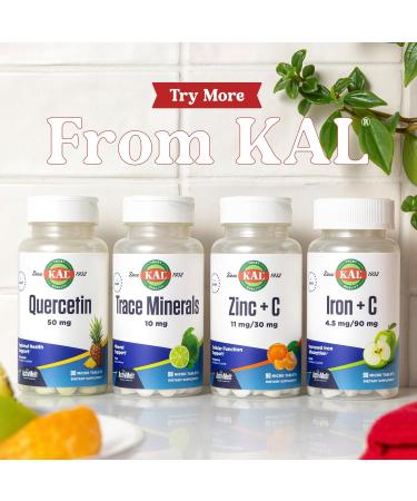 KAL Vitamin D-3 5000 IU ActivMelt Instant Dissolve Natural Lemon Lime Flavor Healthy Immune Function & Bone Support 90 Servings 90 Micro Tablets - Buy Online on GoSupps.com