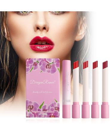 Buy Tube Matte Nude Lip Gloss Set | Long Lasting Moisturizing & Non-Stick | Portable Velvety Lipstick (A) - International Shipping Available - Buy Online on GoSupps.com