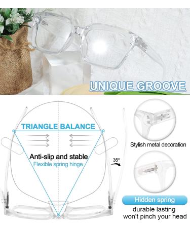 MARE AZZURO Women's Stylish Reading Glasses 0-6.0 Magnification | H-Clear Lens 2.5x - Buy Online on GoSupps.com