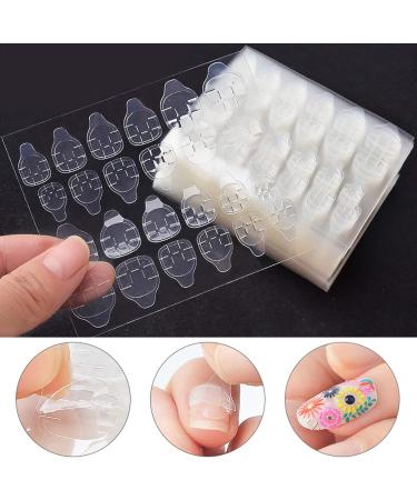 Transparent Nail Tape Firm Nail Adhesive Tab Waterproof for Nail Art - Buy Online on GoSupps.com