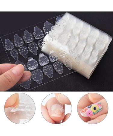 Transparent Nail Tape Nail Adhesive Tab Easy To Remove Waterproof for Nail Art - Buy Online on GoSupps.com