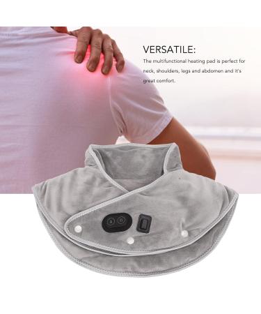 Shop ZoBel Gray Electric Heating Cushions for Neck & Shoulders - 3-Stage Temp Control & Massage | Ultimate Tissue Relaxation - Buy Online on GoSupps.com