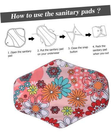 Reusable Menstrual Pads Cotton Towel | Washable Nursing & Maternity Pad | 1pc Yws-mc01 - Buy Online on GoSupps.com