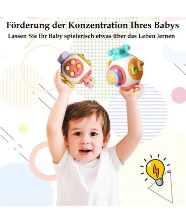 Jiaqingda Baby Toy for 12-18 Months | Sensor Motor Skills Toys | Learning Ball Games for 1 Year Old | Travel Gifts for Boys & Girls 2-4 Years - Buy Online on GoSupps.com
