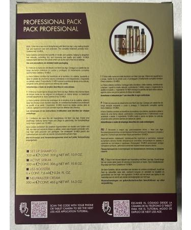 Lendan Next Liss Age Pack Professional - Kera-Ciste na Hair Treatment for Smooth Healthy Hair | International Shipping Available - Buy Online on GoSupps.com