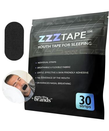 ZzzTape Mouth Strips - 30pcs - Mouth Tape for Sleeping Lip Tape for Sleeping Sleep Tape for Your Mouth Mouth Tape for Nasal Breathing Snoring Solution Anti Snore