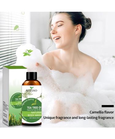 Tea Tree Shower Gel Hydrating Body Wash Nourishing Shower Gel for Dry Skin Natural Shower Gel Firming Shower Gel for Women & Men - Buy Online on GoSupps.com