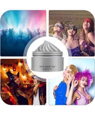  Huxibai Unisex Washable Hair Cream for Party and Carnival 30ml - Buy Online on GoSupps.com