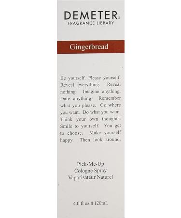 Demeter Gingerbread Eau de Cologne Spray for Women 4 Ounce - Buy Online on GoSupps.com