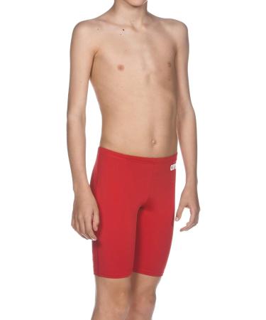 Arena Solid Junior Swimming Trunks - Chlorine-Resistant UV Protection 50+ MaxLife Material for Competitions - Buy Online on GoSupps.com