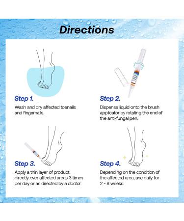 Treatonic Extra Strength Toe Nail Fungus Treatment - Fast Acting Cure for Toenail Fungus - 4 Count Pack - Buy Online on GoSupps.com