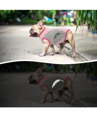 Jodsen Dog Cooling Vest Dog Cooling Jacket Breathable Mesh Ice Vest for Dog Puppy Summer Breathable Clothing with Reflective Strip Lightweight Dog Ice-cooling T-Shirt for Small Medium Dog (Pink 2XL) 2XL Pink - Buy Online on GoSupps.com