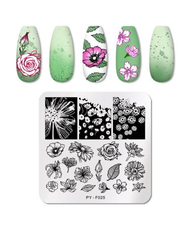 Yzdkj Halloween Nail Stamping Platten Snowflake Festival Pattern Nail Art Image Platters Stainless Steel Nail Art Platte Stencil (Color: 49161)