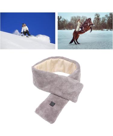 ZLXHDL USB Electric Heated Neck Pillow & Winter Scarf for Women - Intelligent Thermal Heating 3 Temperature Settings Perfect for Cold Weather (Gray) - Buy Online on GoSupps.com