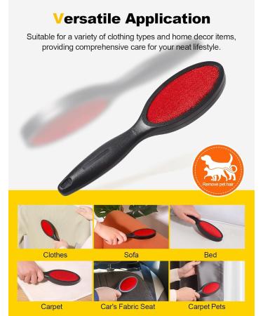 Reusable Lint Brush for Pet Hair Removal - Eco-Friendly Alternative to Lint Rollers | International Shipping Available - Buy Online on GoSupps.com