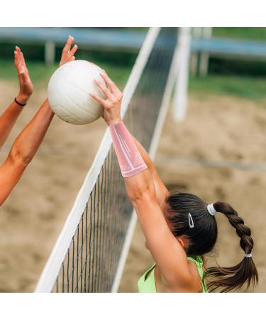 Buy Sosoport Pink Volleyball Wrist Brace - Sports Wrist Protector & Elastic Arm Band for Maximum Support - International Shipping Available - Buy Online on GoSupps.com