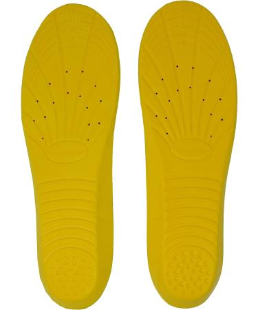 HappyStep Plantar Fasciitis Orthotic Insoles - Cushioned Arch Support, Heel Cushioning, Shock Absorption - UK Size 8-11 - Buy Online on GoSupps.com