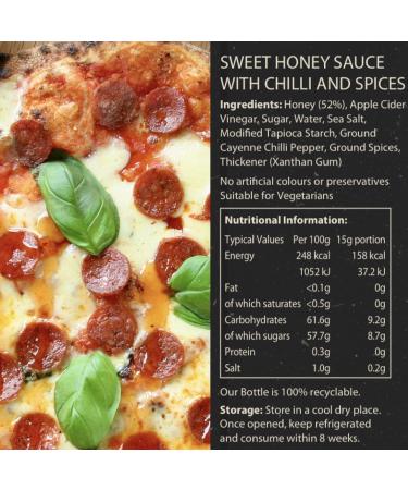 Hot Star Honey Chilli Sauce - Handcrafted Sweet Chili Sauce - 2 x 340g Bottles - Perfect for Chicken, Pizza, Pasta, Steak and Noodles - Buy Online on GoSupps.com