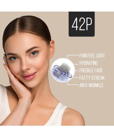 10-Piece Needle Cartridge (42 Pins) for Dermapen A1 & A6 - Compatible with Dr. Pen | International Shipping - Buy Online on GoSupps.com