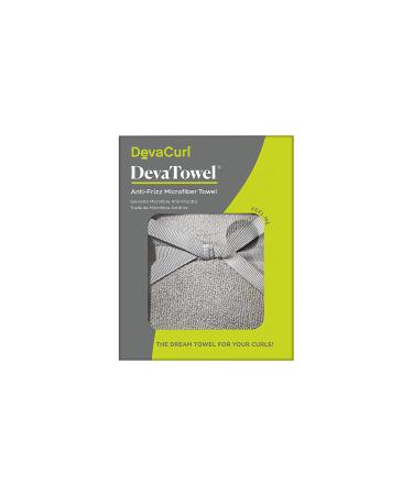 DevaCurl Microfiber Anti-Frizz Towel in Gray - Say Goodbye to Frizz! - Buy Online on GoSupps.com