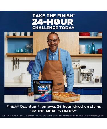 Finish Quantum with Activblu Technology 37ct Dishwasher Detergent Tablets - Ultimate Clean and Shine - Pack of 1 - Buy Online on GoSupps.com