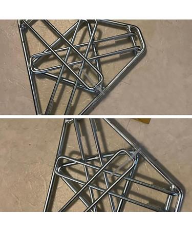 Camping Tripod Stand - Folding Camping Tripod Grill Stainless Steel Campfire Stand | Practical Cooking with Camping Equipment - Buy Online on GoSupps.com