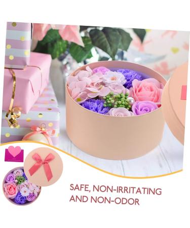 Angoily Preserved Decoration Floral Scented Soap Decorative Soap Floral Scented Bath Soap Scented Plant Soap Faux Floral Plant Indoor House Plants Purple Rose - Buy Online on GoSupps.com