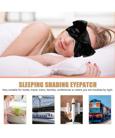 Buy Healvian Cute Bow Eye Mask - Silk Sleeping Eye Cover for Girls | Comfortable & Stylish Travel Eye Shade - Buy Online on GoSupps.com