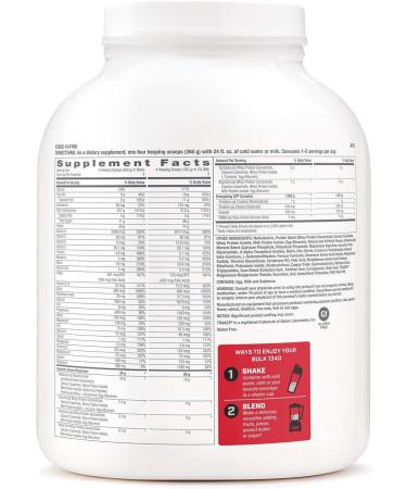 GNC Pro Performance Bulk 1340 - Strawberries and Cream | 9 Servings | Supports Muscle Energy, Recovery, and Growth - Buy Online on GoSupps.com