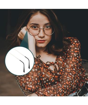 Hemobllo 1 Pair Metal Replacement Eyeglass Temples | Stylish Silver Legs for Glasses & Spectacles - International Shipping Available - Buy Online on GoSupps.com