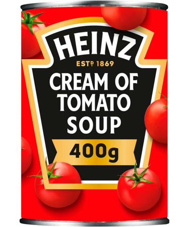 Heinz Cream of Tomato Soup 400g x4 - 4 Count Pack | Delicious Tomato Soup | 1 Pack - Buy Online on GoSupps.com