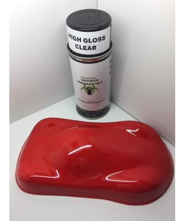 High Gloss Clear Coat -6oz Aerosol - Hydro Film Dip Paint - Hydrographics Film - Hydro Dip Film - Hydrographic Film - Water Transfer Printing - Hydro Dipping