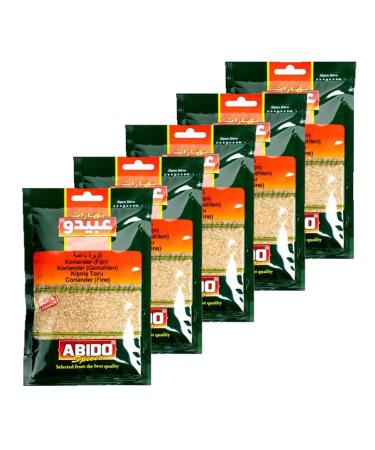 Abido Lot of 5 ground coriander - Abido - 50g sachet