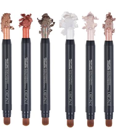 Glitter Eyeshadow Stick Set 6 Colors Shimmer Glitter Pearl Eye-Shadow Stick Eyeshadow Crayon Pearl Professional Bright-Colored Eyeshadow Stick Colorful Glitter Eyeshadow Stick Set Uwariloy - Buy Online on GoSupps.com