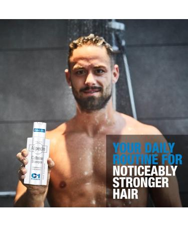 Alpecin Limited White Edition Men's Shampoo - Invigorating Fresh Fragrance 250ml - Hair Growth Formula - Strong Hair Solution - 1 Pack - Buy Online on GoSupps.com