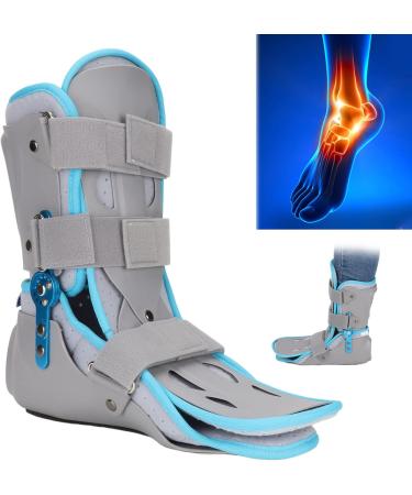 ZJchao Ankle Support Stabilizer Brace | Foot Drop Fixation Splint & Fracture Protector | Adjustable 360 Support for Ankle Sprains - M (Left - Buy Online on GoSupps.com
