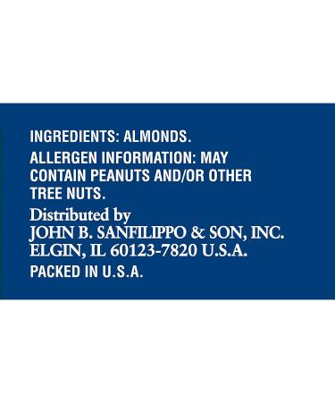 Fisher Whole Almonds 6 oz - Unsalted Low Carb Snack | Gluten Free, Non-GMO, Keto, Paleo, Vegan Friendly - Buy Online on GoSupps.com