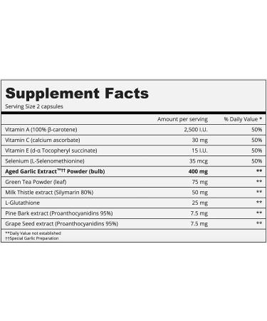 Kyolic Aged Garlic Extract Formula 105 Detox and Anti-Aging 100 Capsules (Packaging May Vary) - Buy Online on GoSupps.com